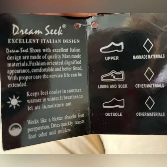 Dream Seek Men’s Slip-On Loafers Brown Comfort Casual Shoes Size 7.5 - Picture 4 of 7